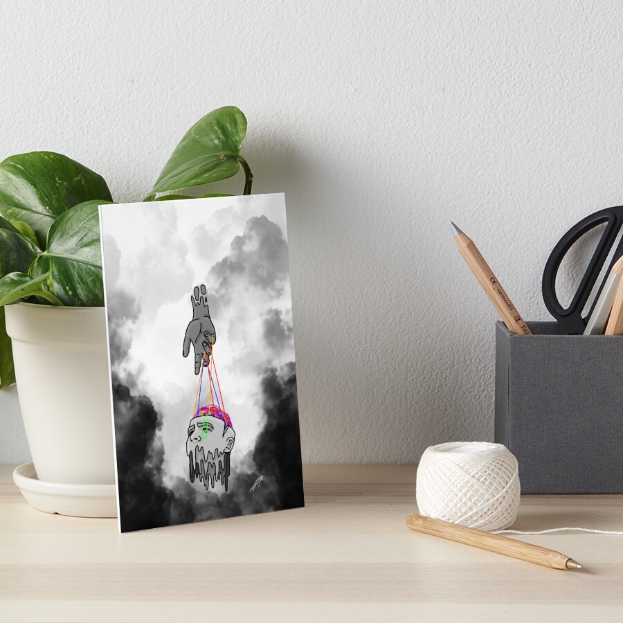 Item preview, Art Board Print designed and sold by lectrixart.