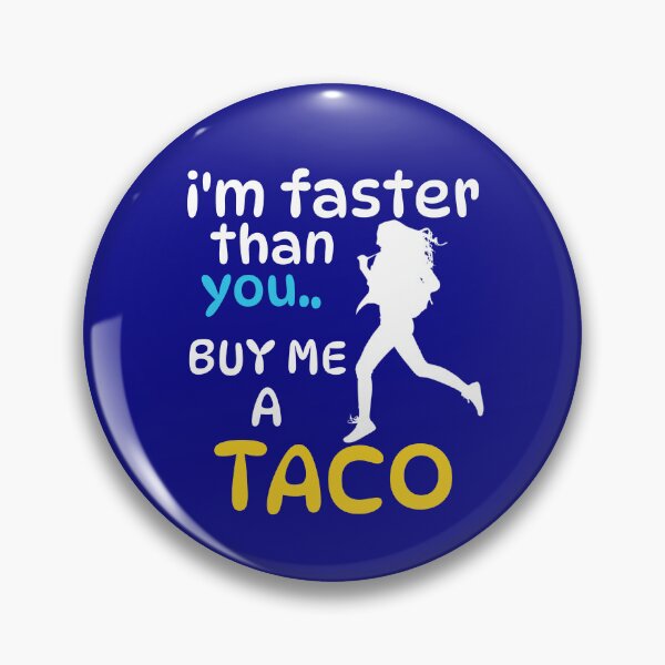 Artikelvorschau, Lustige Cross Country sarkastische Mädchen, die Taco-Liebhaber laufen lassen entworfen und verkauft von SharpThreadZ.
