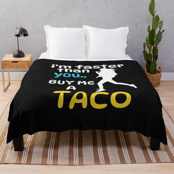 Item preview, Funny Cross Country Sarcastic Girls Running Taco Lover designed and sold by SharpThreadZ.