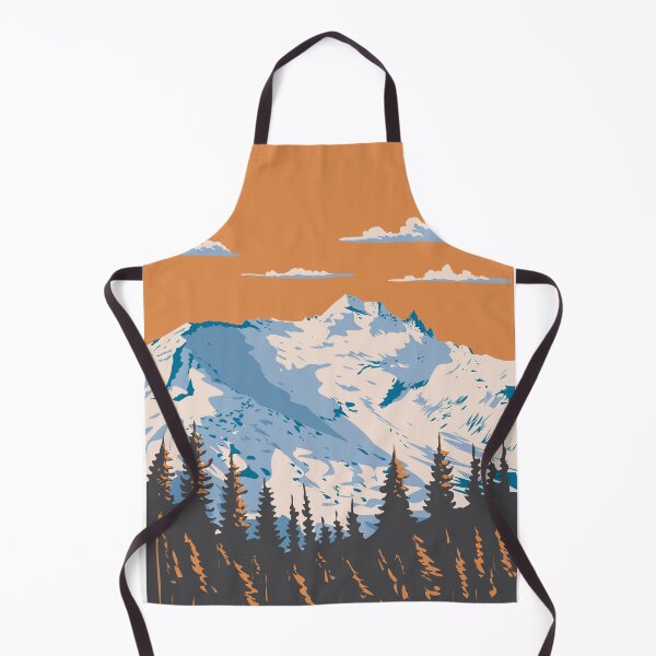 Item preview, Mount Daniel in Alpine Lakes Wilderness Area Washington State WPA Poster Art designed and sold by patrimonio.