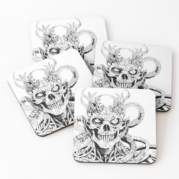Item preview, skull detailed logo designs  designed and sold by TheSkrleshop.