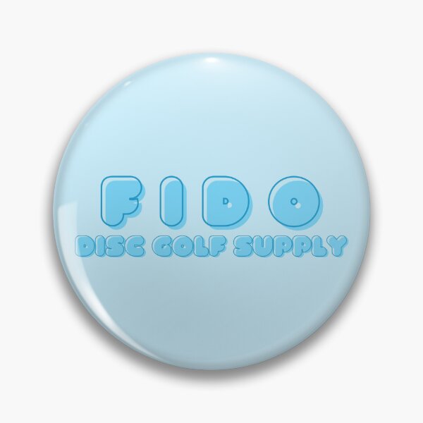 Item preview, FIDO Disc Golf Supply Lettering (Blue) designed and sold by FIDO-DG-Supply.