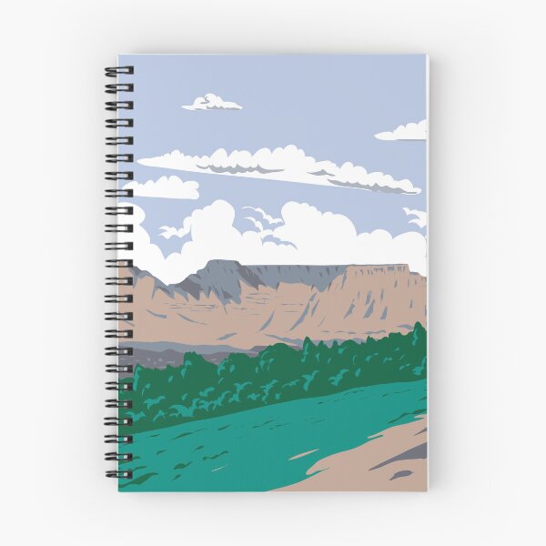 Item preview, Table Mountain National Park in Cape Town South Africa WPA Art Deco Poster  designed and sold by patrimonio.