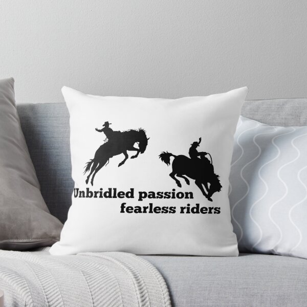 Item preview, Unbridled passion fearless riders western designed and sold by DestinyPrint.
