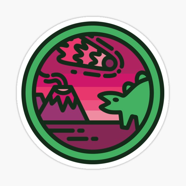 Stego in Trouble Sticker