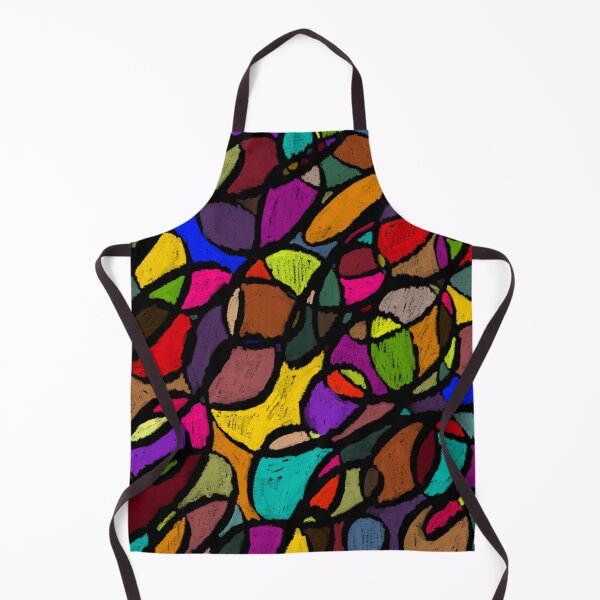 Item preview, Oil Pastel Abstract Brush Strokes Impressionism Colorful Artsy designed and sold by hopecope.