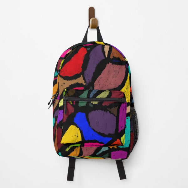 Item preview, Oil Pastel Abstract Brush Strokes Impressionism Colorful Artsy designed and sold by hopecope.
