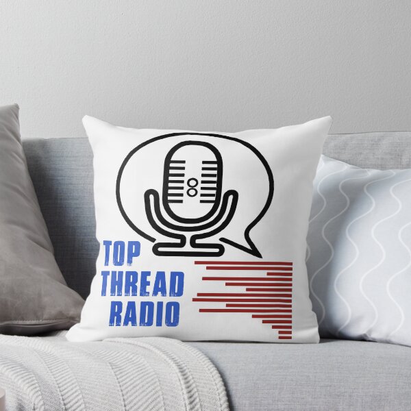 Aperçu de l'œuvre Logo officiel de Top Thread Radio créée et vendue par The Long Kiss Goodbye Merch Store.