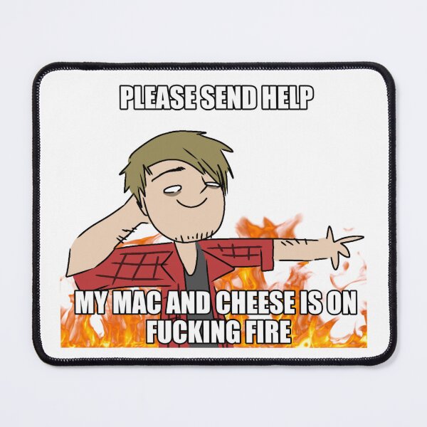 Item preview, Alex Gaskarth PLEASE SEND HELP MY MACKING CHEESE designed and sold by decaydaance.
