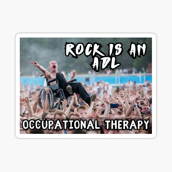 Grippy PT OT Therapy Socks meme | Art Board Print