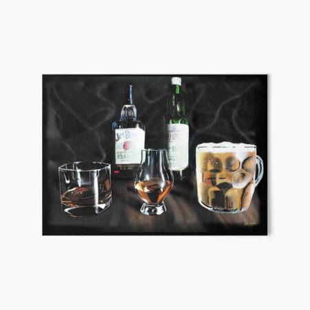 Item preview, One Bourbon One Scotch One Beer designed and sold by Luke Tomlinson Artwork.