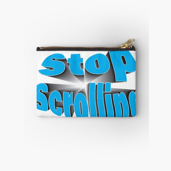 Item preview, Stop Scrolling designed and sold by Art Dila Studio.