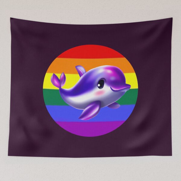 Artikelvorschau, Delfin-LGBT-Pride-Eimerhut entworfen und verkauft von uehaaiamsxm55.