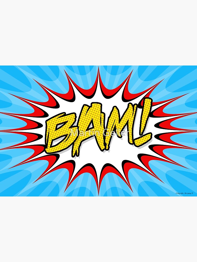 ""BAM!" Pop Art Poster" Poster for Sale by BLTV Redbubble