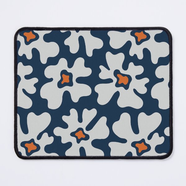 Item preview, Modern navy floral seamless pattern designed and sold by Acim0.