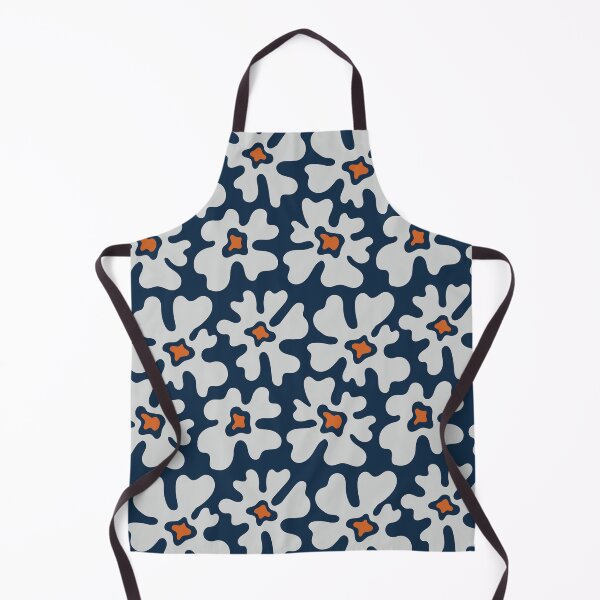 Item preview, Modern navy floral seamless pattern designed and sold by Acim0.