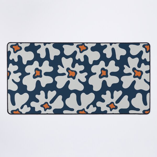 Item preview, Modern navy floral seamless pattern designed and sold by Acim0.