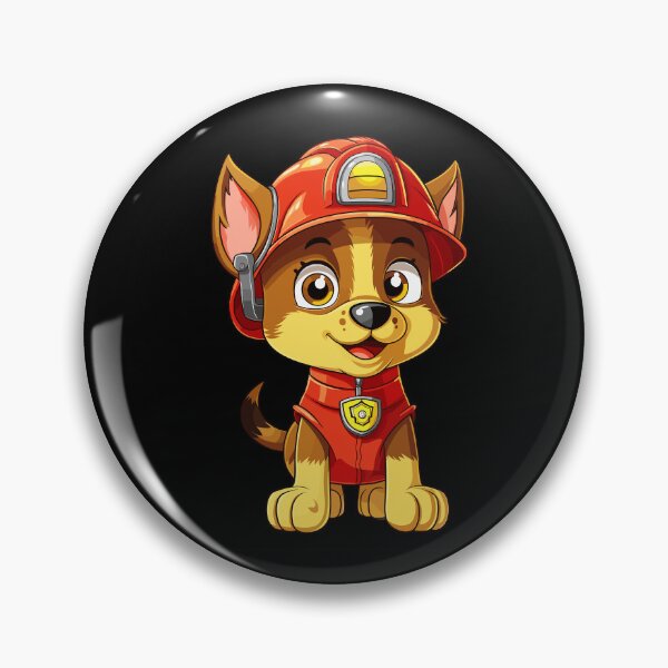 Item preview, Adorable Dog Firefighter - Quirky Animal-Themed Design designed and sold by Zandalus.