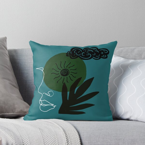 Item preview, Surreal Black Green Sun Composition designed and sold by DeevaValli.