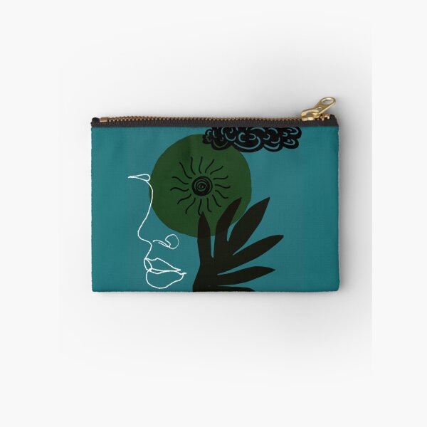 Item preview, Surreal Black Green Sun Composition designed and sold by DeevaValli.