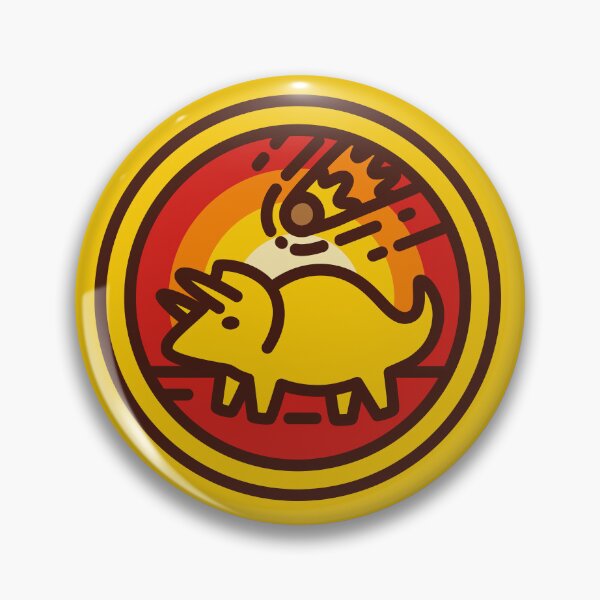 Item preview, Triceratops Oh-oh (yellow) designed and sold by dinostudio.