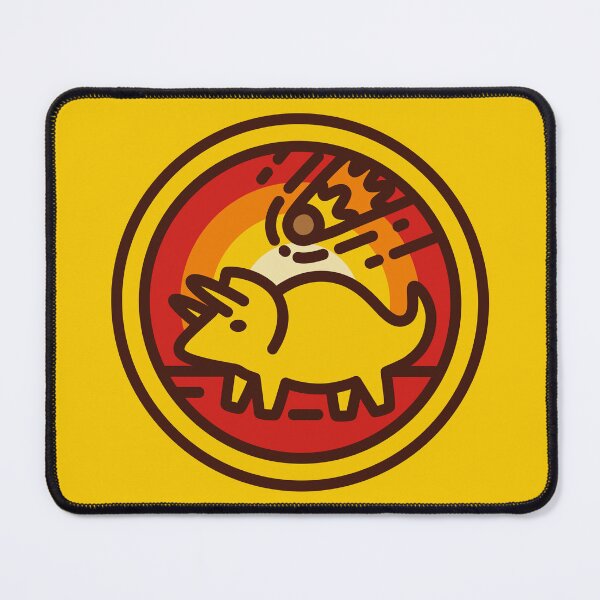 Item preview, Triceratops Oh-oh (yellow) designed and sold by dinostudio.