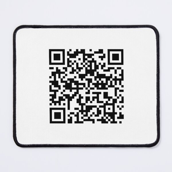 Item preview, RİCKROLL QR code sticker designed and sold by DeluxBee.