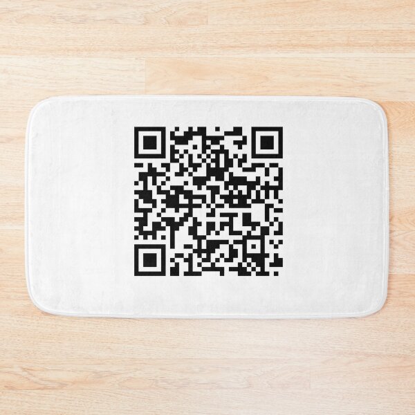 Item preview, RİCKROLL QR code sticker designed and sold by DeluxBee.