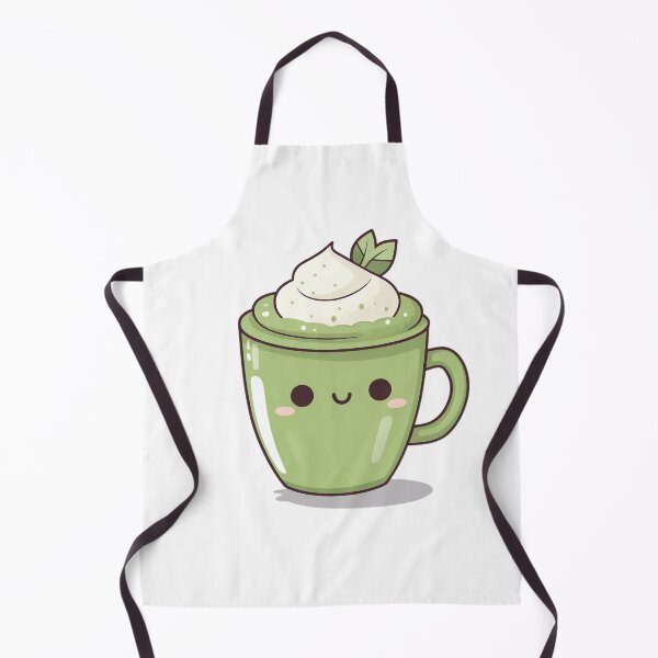 Item preview, Happy Matcha Latte designed and sold by vintageteahouse.