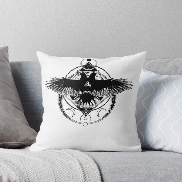 Item preview, Huginn and Muninn Hails Odin designed and sold by CodieSpires.