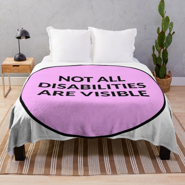 Item preview, Not All Disabilities Are Visible designed and sold by Inspirationmotivation.