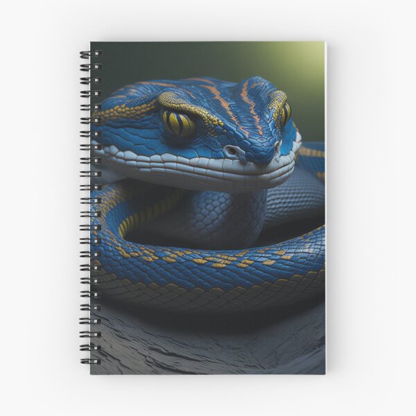 Item preview, Zoa blue snake designed and sold by Zoa220.