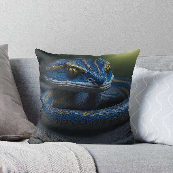 Item preview, Zoa blue snake designed and sold by Zoa220.