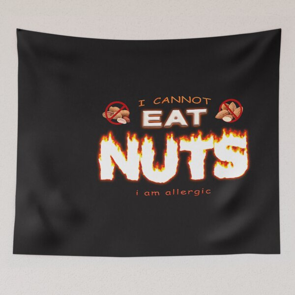 Item preview, I can not eat nuts I am allergic allergy designed and sold by CodieSpires.
