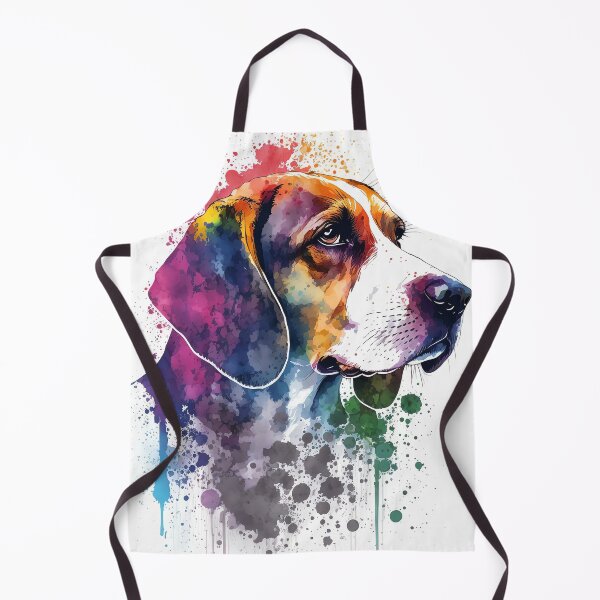 Item preview, Beagle Watercolor Portrait designed and sold by BeagleDesigns.