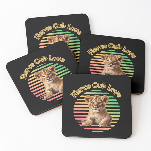 Item preview, Fierce Cub Love! designed and sold by Monica-Designs.