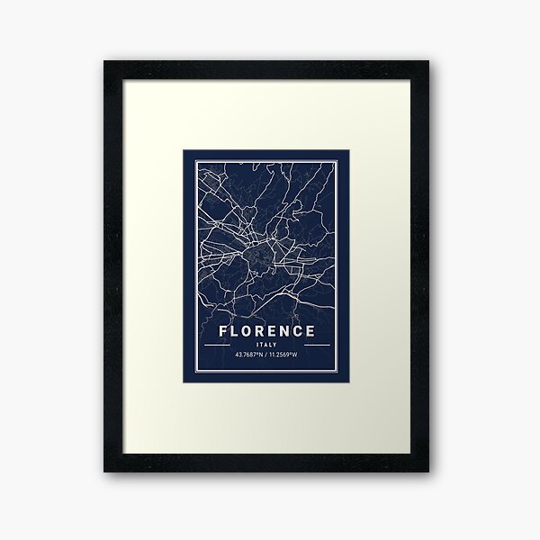 Item preview, City Map of Florence Italy designed and sold by More than Myriad.