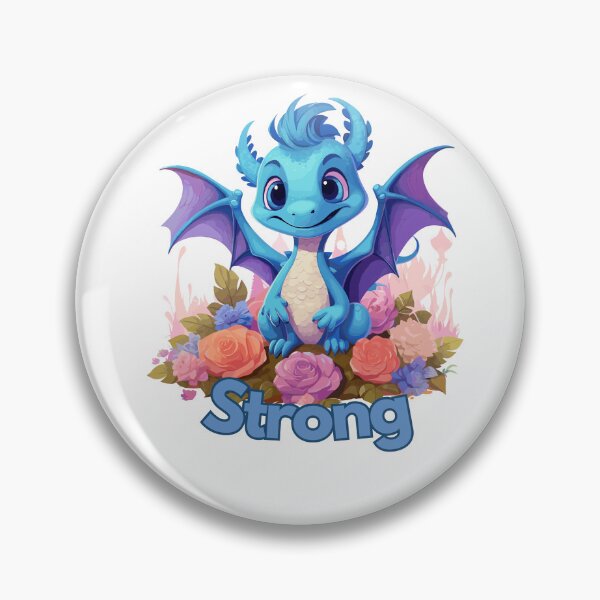 Artikelvorschau, Strong Dragon entworfen und verkauft von CozyCanvasCrew.