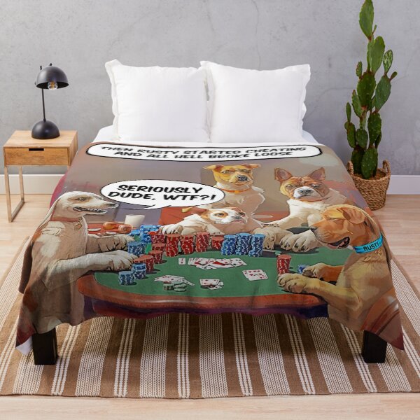 Item preview, Dogs Playing Poker designed and sold by JakeMauiDesign.