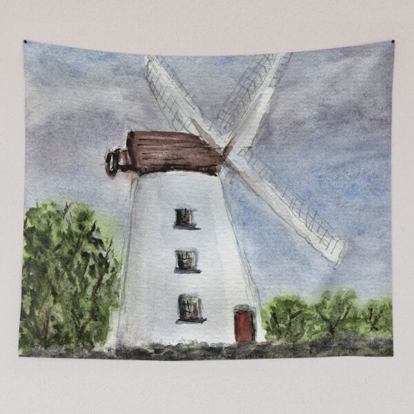 Item preview, Melin Llynon - Llynon Windmill designed and sold by LymphomaLass.