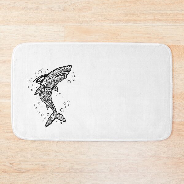 Item preview, BLACK BOHO SHARK designed and sold by jitterfly.