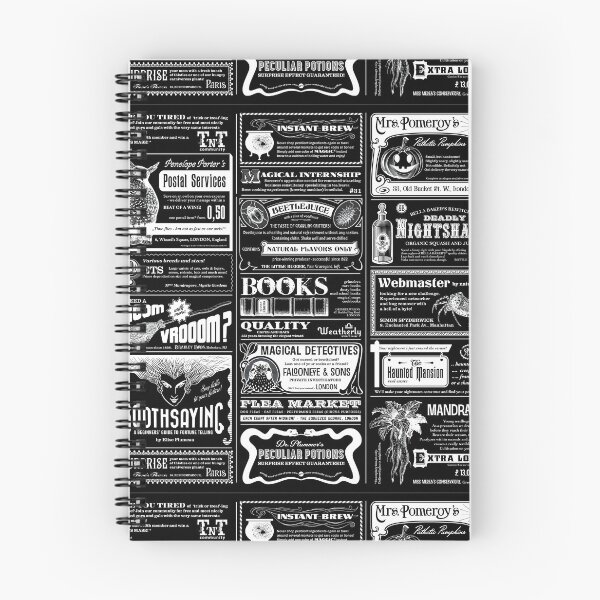 Item preview, Creepy antique halloween Newspaper black  designed and sold by Gossip Rag.