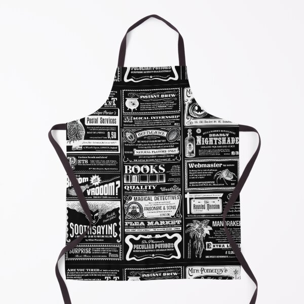Item preview, Creepy antique halloween Newspaper black designed and sold by Gossip Rag.