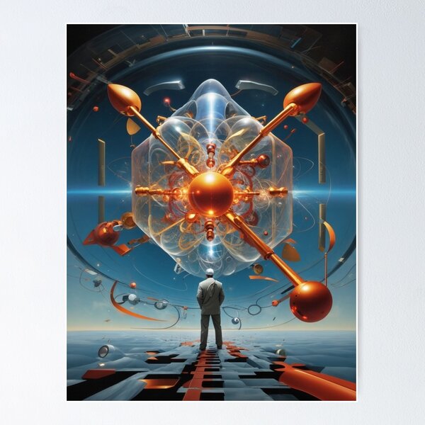 Item preview, Quantum Nexus: Glimpses of the Infinite designed and sold by Electric-Easel.
