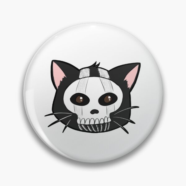 Item preview, Cod Ghost Cat Sticker designed and sold by AnonymousCocoa.