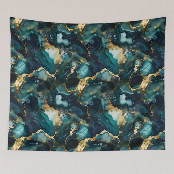 Item preview, Emerald Oasis | Ink Pattern designed and sold by Motys.