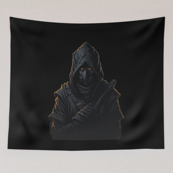 Item preview, Stealth in the Dark: The Ninja of the Night designed and sold by ProductArtistry.