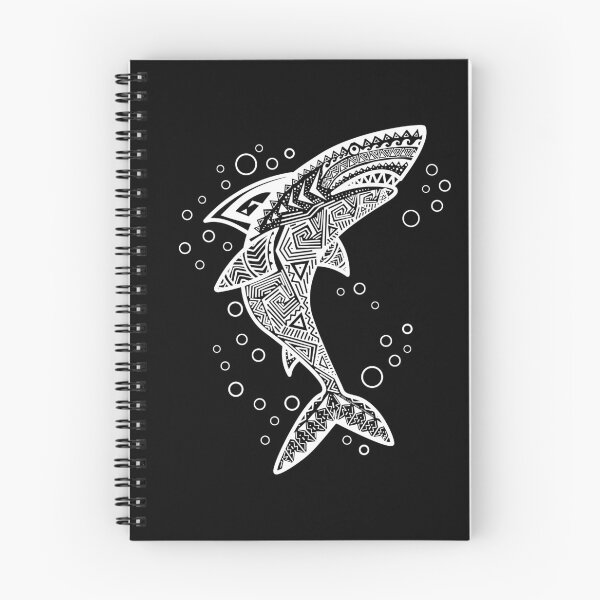 Item preview, WHITE BOHO SHARK designed and sold by jitterfly.