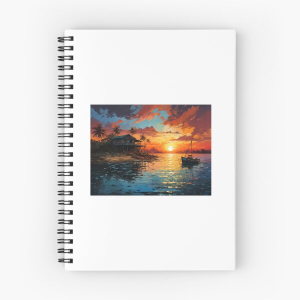 Item preview, Sunset on the island  designed and sold by Kmulderrig.