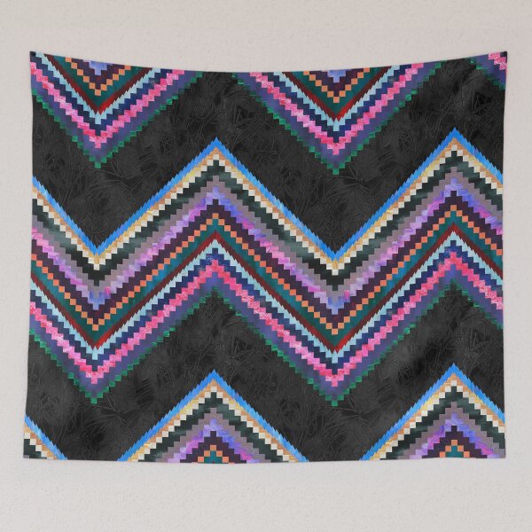 Item preview, Basic Kilim Chevron Black designed and sold by schatzibrown.